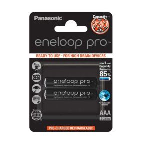 Įkraunami elementai Panasonic Eneloop Pro HR03 930 mAh (AAA) 2vnt