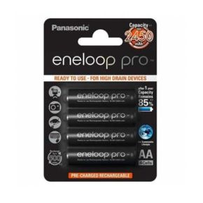 Įkraunami elementai Panasonic Eneloop Pro HR6 2500 mAh (AA) 4 vnt
