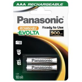 Įkraunami elementai Panasonic Evolta HR03 900 mAh (AAA)