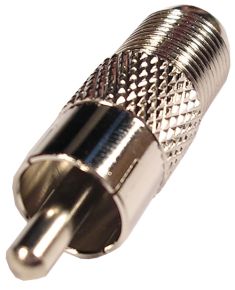 Perėjimas RCA-F (1K-1L) RCA kištukas - F lizdas