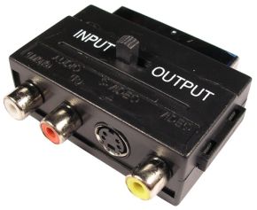Perėjimas SCART-3RCA+DIN mini4+Jung