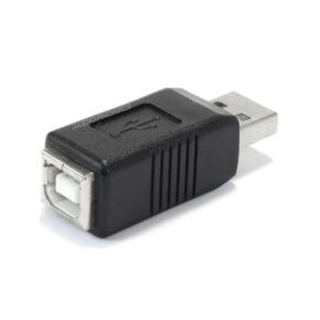 Adapteris - perėjimas USB A kištukas -> USB B lizdas spausdintuvui
