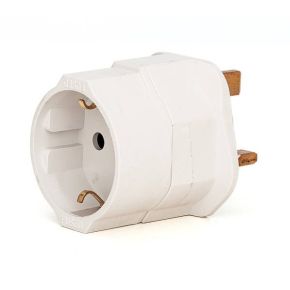 Adapteris / perėjimas EURO į UK 220V