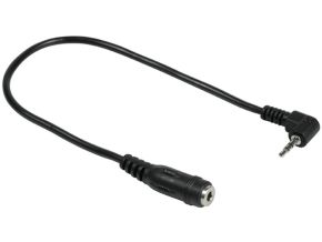 Perėjimas Jack 3.5 stereo female-2.5 stereo male su laidu
