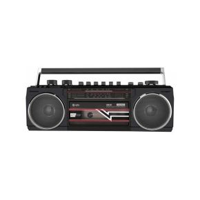 Kasečių grotuvas QTX ACE juodas USB, SD, Bluetooth