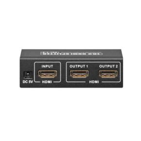 Skirstytuvas HDMI Splitter (vieno įėjimo – dviejų išėjimų (1 IN -> 2 OUT)