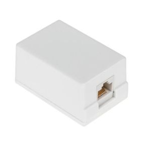 Rozetė virštinkinė vienguba RJ45 (8P8C)