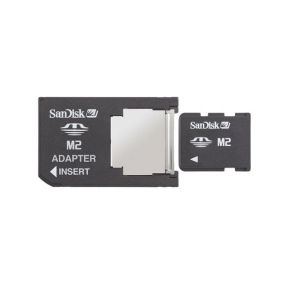Atminties kortelė SanDisk Memory Stick Micro (M2) 512MB + adapteris