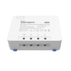SONOFF PowR3 išmanusis 1 kanalo jungiklis Wi-Fi su elektros sąnaudų apskaita