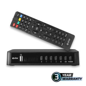 Televizijos imtuvas STB eSTAR T2 618 HD USB PVR TV priedėlis