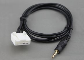 Toyota AUX 3,5mm įėjimo adapteris per CD changer jungtį,1,2m