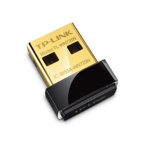 Bevielio tinklo wifi adapteris TP-LINK 150Mb/s, USB nano
