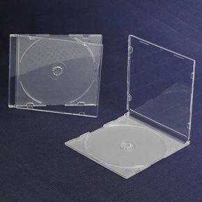 Tuščia 8 cm mini DVD diskų dėžutė