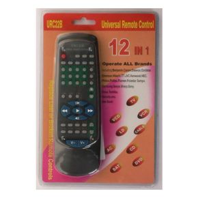 Universalus TV pultelis Universal URC-22B 12in1