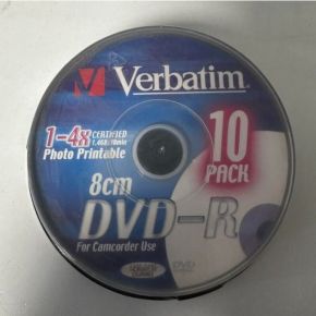 Mini DVD-R diskas Verbatim 8cm 1.4 GB - 10vnt.