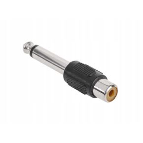 Adapteris 6.3mm kištukas - RCA lizdas