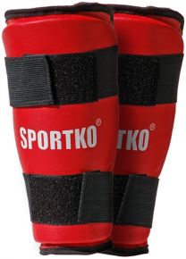 Blauzdų apsaugos SportKO 332 - Red L