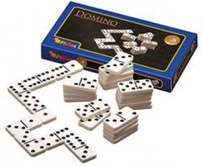 Domino Philos Double 6 4.9x2.4x0.7cm