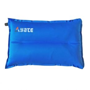 Savaime prisipučianti pagalvė Yate, L formos, 43x26x9 cm - mėlyna
