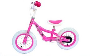 Vaikiškas dviratis Spartan Trainer Girl, rožinis