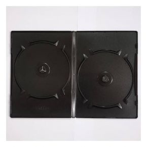 Tuščia DVD diskų dėžutė dviguba 7 mm