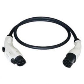 Elektromobilio įkrovimo kabelis Duosida, Type 1 (Female) - Type 2 (Male), 32A, 7.2kW, 1-fazė, 5m