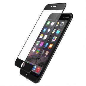 Apsauginis grūdintas stiklas Apple iPhone 8 (3D, juoda)                                             