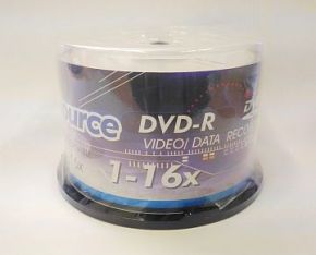 DVD-R, 16x,Powersource, 50vnt. CAKE pak 