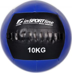Kimštinis svorinis kamuolys inSPORTline WallBall 10 kg