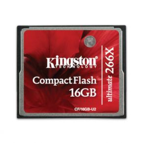 Atminties kortelė Kingston Compact Flash CF 16GB Ultimate 266x