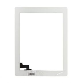 Lietimui jautrus planšetinio kompiuterio stikliuko komplektas iPad 3 baltas ORG