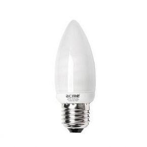 Kompaktinė liuminescencinė lempa E27 9W (45W) Candle