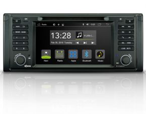 RADICAL, R-C10BM3, BMW E39 multimedijos sistema su GPS navigacija